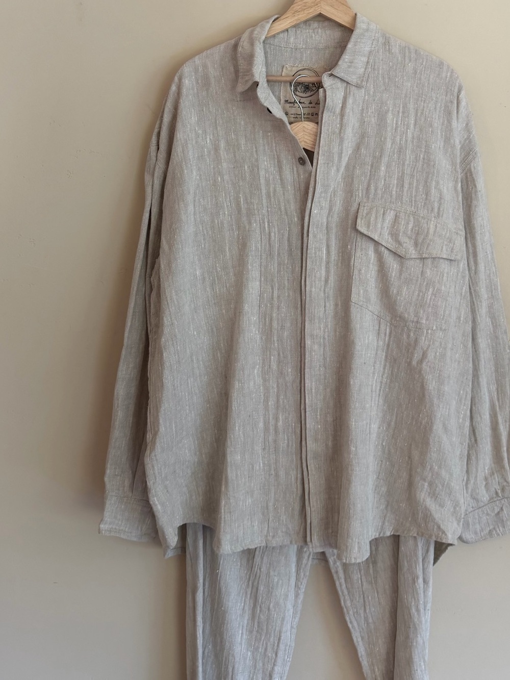 Manufacture De Lin Linen Set